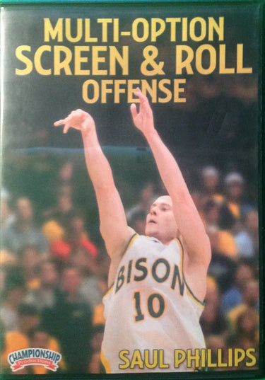 Multi--option Screen And Roll Offense by Saul Phillips Instructional Basketball Coaching Video